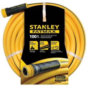 Stanley (#BDS6652) FatMax Professional Grade Water Hose, 5/8" x 100-ft, Yellow