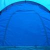 Camping Tent Fabric 9 Persons Dark Blue and Blue